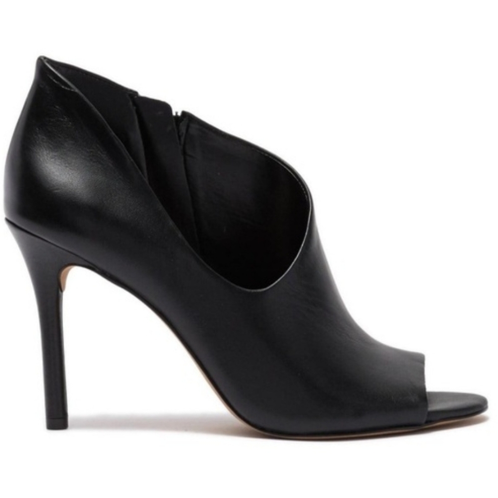 Size 6 - 🆕️ Vince Camuto Careeta Sleek Black Open-Toe Heels - Picture 6 of 11